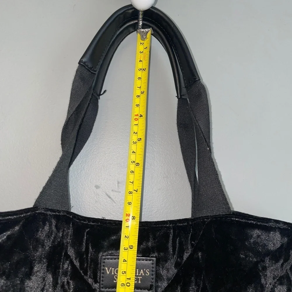 EUC Victoria's Secret Limited Edition Velvet Tote Shoulder Bag
